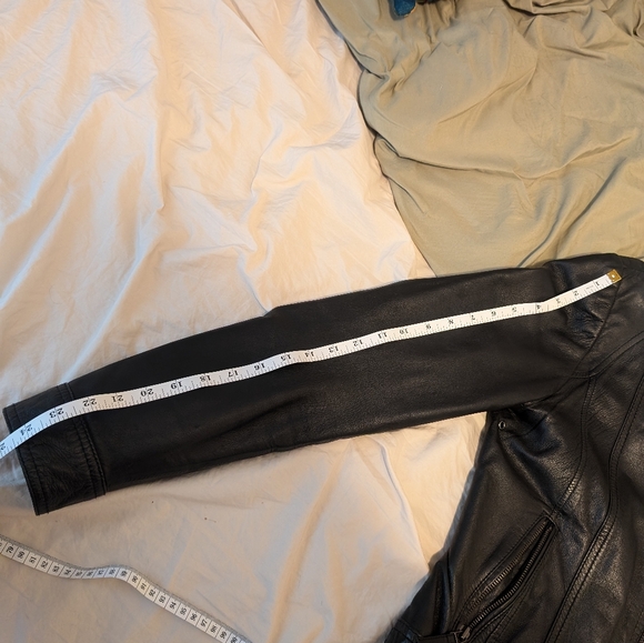 Wilson's women's black leather jacket - Picture 7 of 7